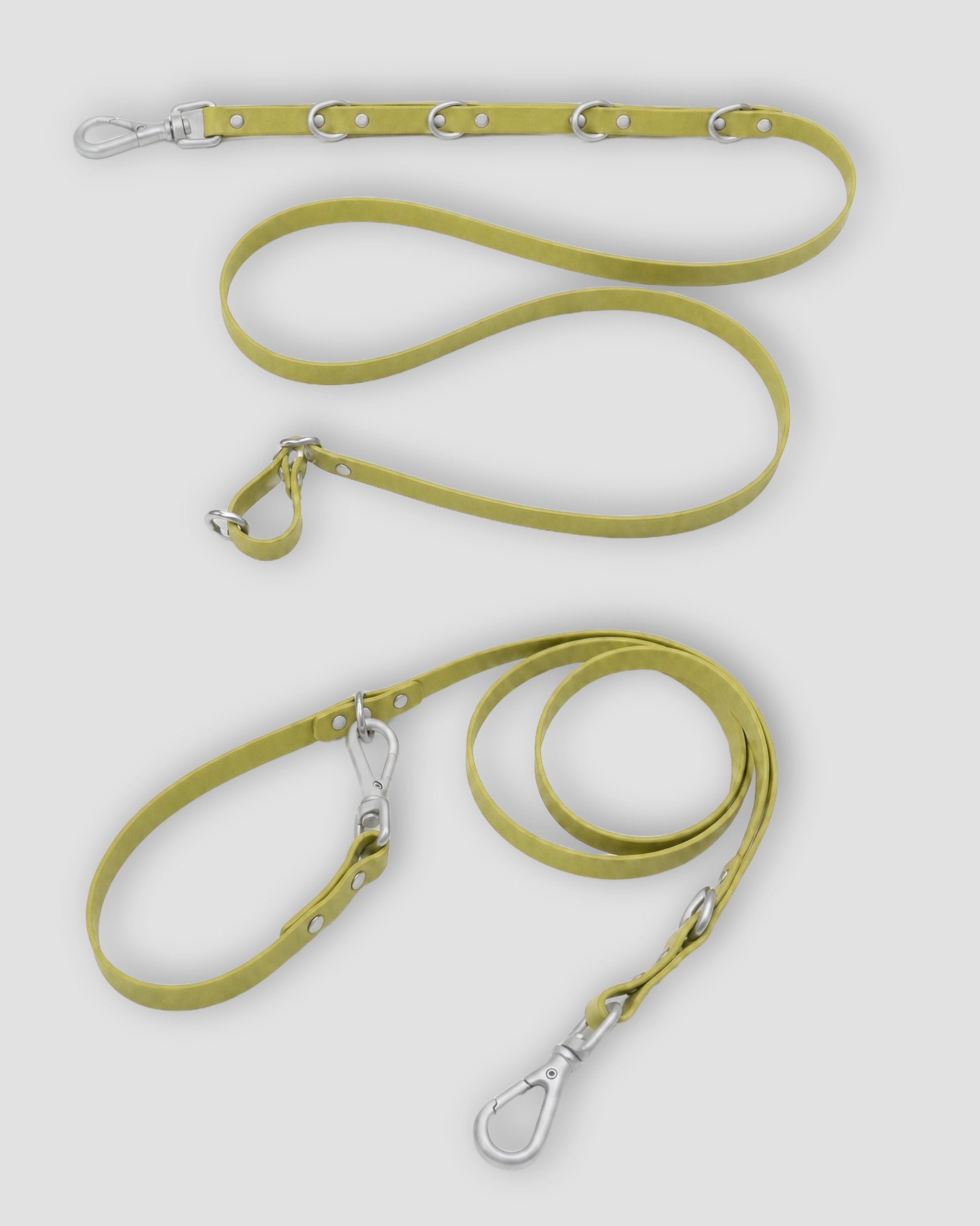 Range Set · Moss - Waterproof 4-in-1 Modular Hands-Free Dog Leash