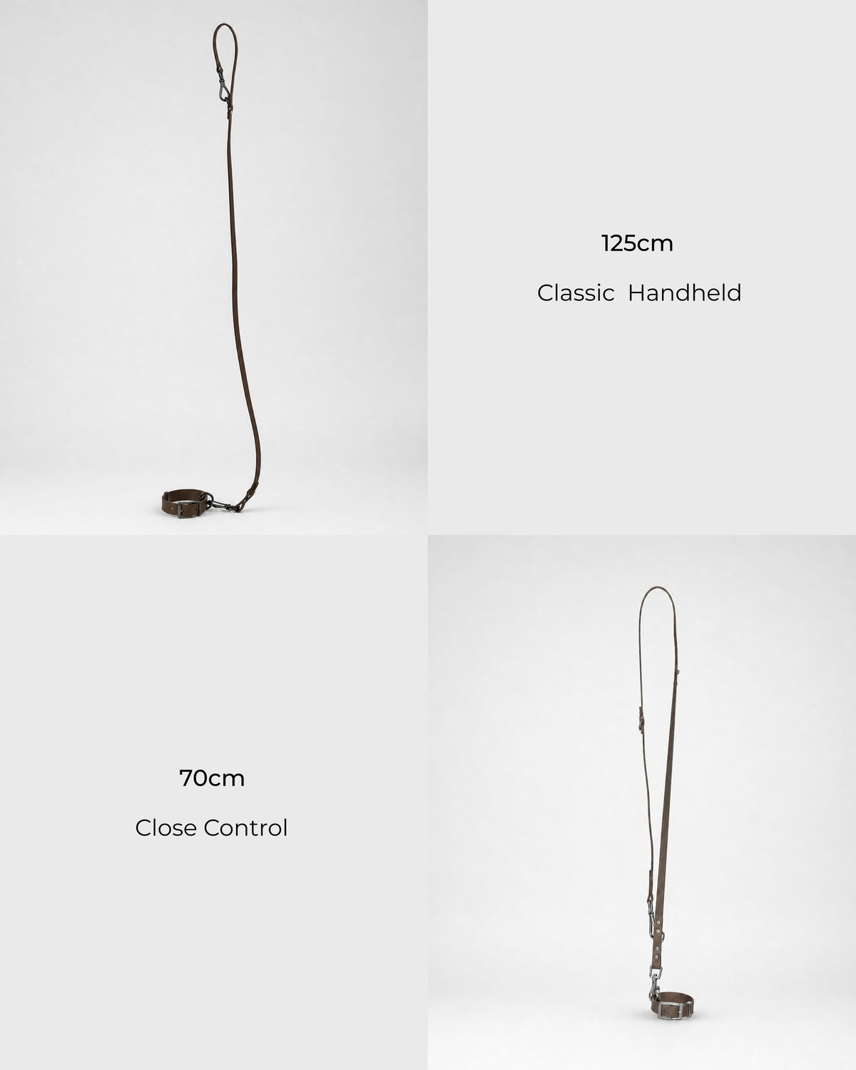 The Daily Range · Umber — Waterproof Dual-Control Leash & Collar Set